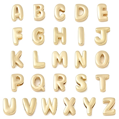 Прелести латунных слайд, стойки покрытие, долговечный, без свинца и без кадмия, реальный 18 k позолоченный