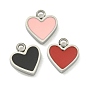 304 прелести нержавеющей стали, с эмалью, шарма сердца