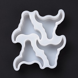 Cattle Head DIY Decoration Silhouette Silicone Molds, Resin Casting Molds, For UV Resin, Epoxy Resin Craft Making