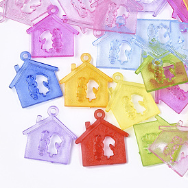 Transparent Acrylic Pendants, Cabin