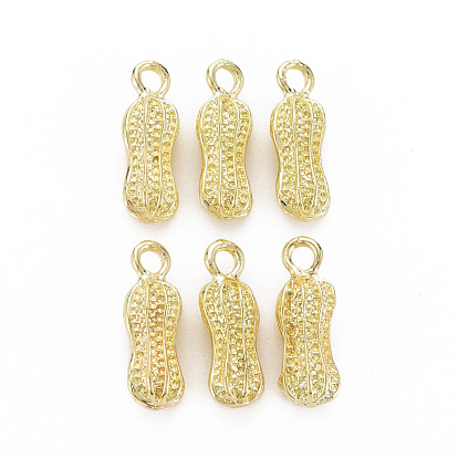 Alloy Pendants, Cadmium Free & Nickel Free & Lead Free, Peanut