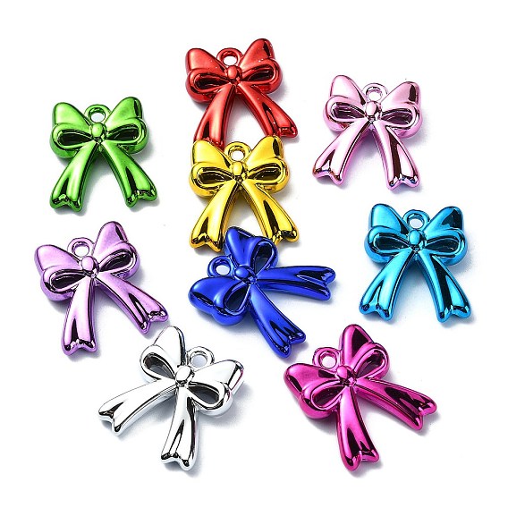 УФ-покрытие акриловыми подвесками, бантом