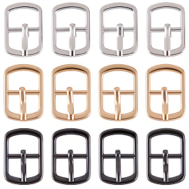 21шт. 3 цвета цинковый сплав роликовые пряжки, прямоугольные