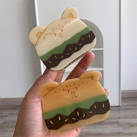 Заколки для волос с когтями из ацетата целлюлозы (смола), мышь, аксессуары для волос для женщин и девочек