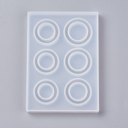 Silicone Ring Molds, Resin Casting Molds, For UV Resin, Epoxy Resin Jewelry Making