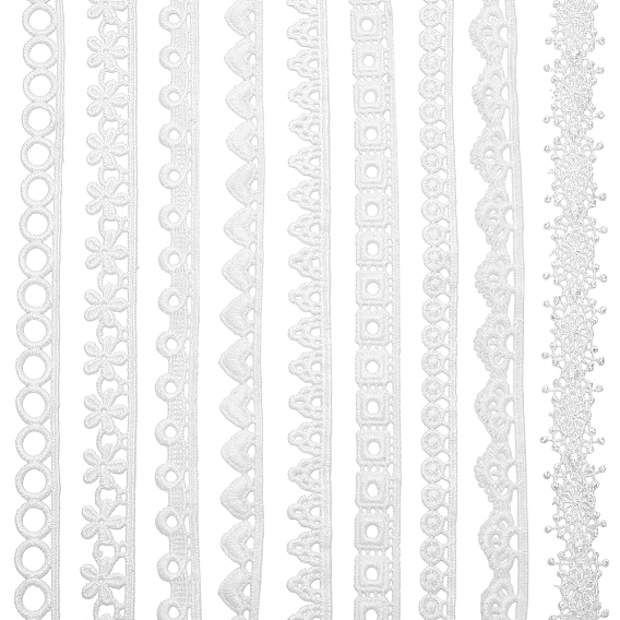 9 стили смешанные формы кружевная лента, кружевная отделка для украшения одежды