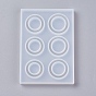 Silicone Ring Molds, Resin Casting Molds, For UV Resin, Epoxy Resin Jewelry Making