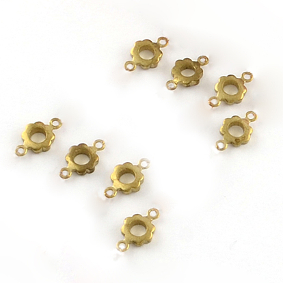 Brass Links/Connectors, Flower