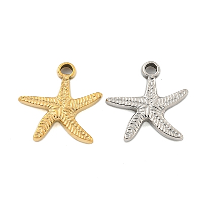 304 подвески из нержавеющей стали, прелести морская звезда