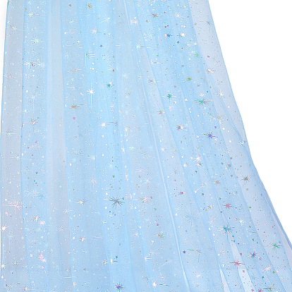 Star Pattern Nylon Fabric, for Garment Accessories