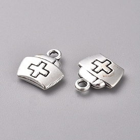 Tibetischen Stil Legierungs Anhänger & Charms, Krankenschwester Mütze