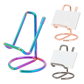 3шт 3 стиль железный дисплей сотового телефона рамка