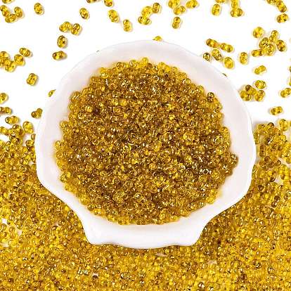 Стеклянные бусины Пикассо, окрашенные распылением, арахис