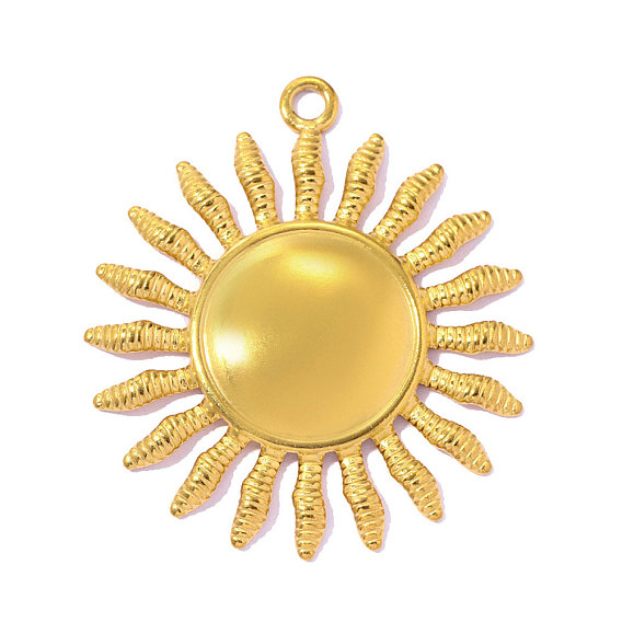 304 подвески из нержавеющей стали, солнечные чары, ионное покрытие (ip), зеркальная полировка