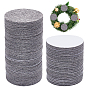 60Pcs Self-adhesive Felt Pad, Round