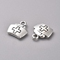 Tibetan Style Alloy Charms, Nurse's Cap
