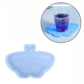 Коврик для чашки своими руками, пищевые силиконовые формы, формы для подставок, формы для литья смолы, бабочка