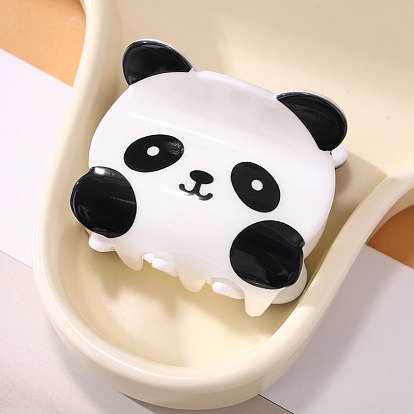 Акриловые коготь заколки, панда, аксессуары для волос для женщин и девочек