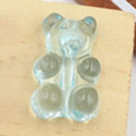 Transparent Acrylic Beads, Bear