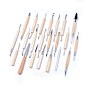 Pottery Sculpting Tool Set, Stainless Steel Wooden Handle Clay Carved Knives Tool Suit