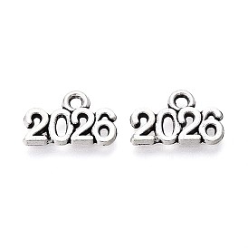 Breloque en alliage de style tibétain, sans plomb et sans cadmium, mot 2026