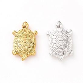 Zinc Alloy Cabochons, for DIY Crystal Epoxy Resin Material Filling, Tortoise