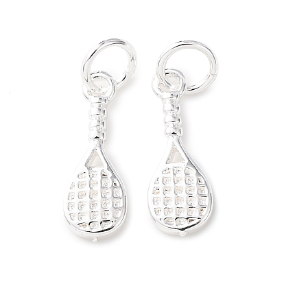 Латунные подвески, прелести ракетки, стойки покрытие, долговечный, без кадмия и без свинца, с целью перехода в кольце