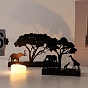 Iron Art Candle Holder, Tree Home Display Decorations