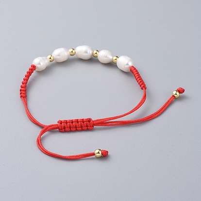 Wholesale Nylon Thread Braided Bead Bracelets 