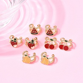 Латунь манжеты серьги, с эмалью, без кадмия и без свинца, долговечный, стойки покрытие, реальный 18 k позолоченный