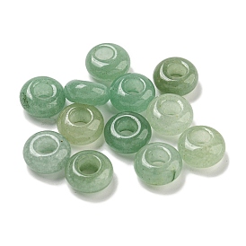 Natural Green Aventurine Beads, Rondelle