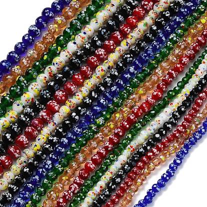 Бусы лэмпворк ручной работы, круглые