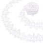 Flower Pattern Polyester Lace Edge Trim Ribbon, for Cloth Dress Sewing Accessories