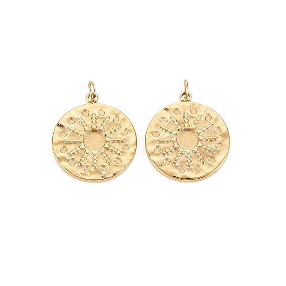 Ионное покрытие (ip) 304 настройки эмали подвески из нержавеющей стали, с прыжковых колец, плоско-круглые