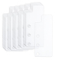 50Pcs Rectangle PP Plastic Notebook Index Divider Sheets, Tab Divider for Binder