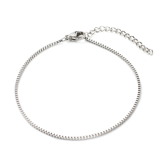 316 Surgical Stainless Steel Box Chain Bracelets