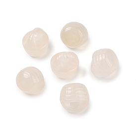 Natural White Chalcedony Basket Charms