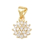 Латунные микро проложить кубического циркония подвески, 