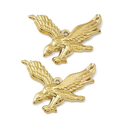 304 Stainless Steel Pendants, Eagle Charms