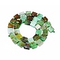 Natural Chrysoprase Beads Strands, Square