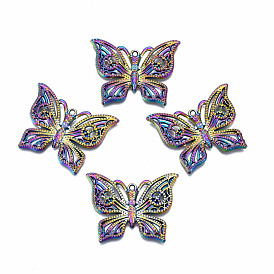 Alloy Pendants, Cadmium Free & Nickel Free & Lead Free, Butterfly