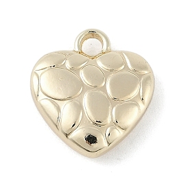 Brass Pendants, Heart Charms