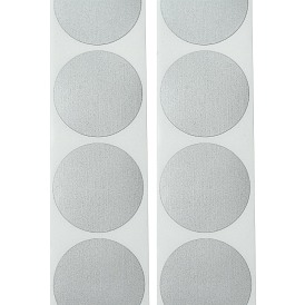 Наклейка с защитным покрытием, поделки соскоб наградной карты, круглые