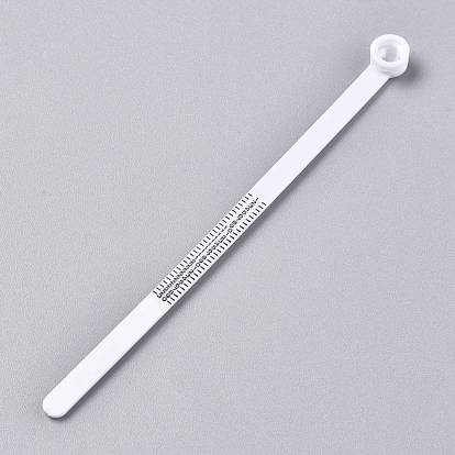 Ringgröße aus Kunststoff, japanische Version Fingermessstandards, Messfinger Messgürtel für Herren- und Damengrößen