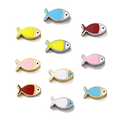 Ионное покрытие (ip) 304 шарики из нержавеющей стали, с эмалью, рыба