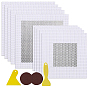 DIY Repair Tools Kits, including Plastic Scraper, Aluminum Drywall Repair Patches, Sanding Sheets
