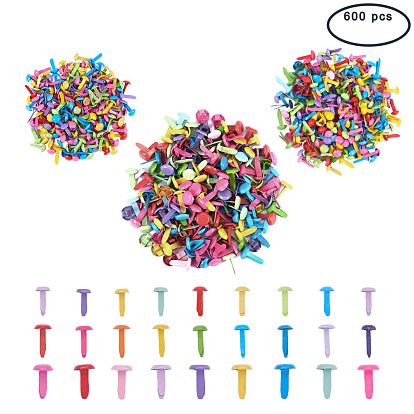 Eco-Friendly Stoving Varnish Iron Brads, Scrapbooking, Photo Album, Embellishment Wedding Supplies, Children Puppy Dolls Decoration, Paper Cards DIY