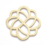 Aluminium Filigree Joiners Links, Laser Cut Filigree Joiners Links, Flower