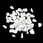 Handmade Porcelain Beads, Bright Glazed Porcelain, Nuggets