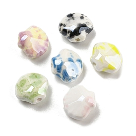 Shell Shape Handmade Porcelain Beads